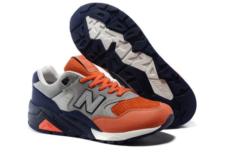 新百伦 new balance nb580 新配色 橙灰 猪八革 男鞋