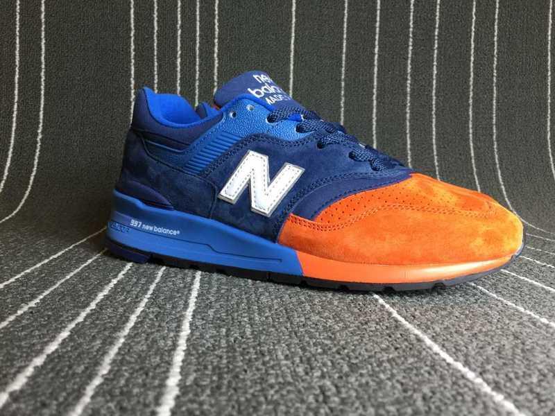 new balance 新百伦/nb 997系列 2016新款三文鱼跑步鞋 情侣复古慢跑