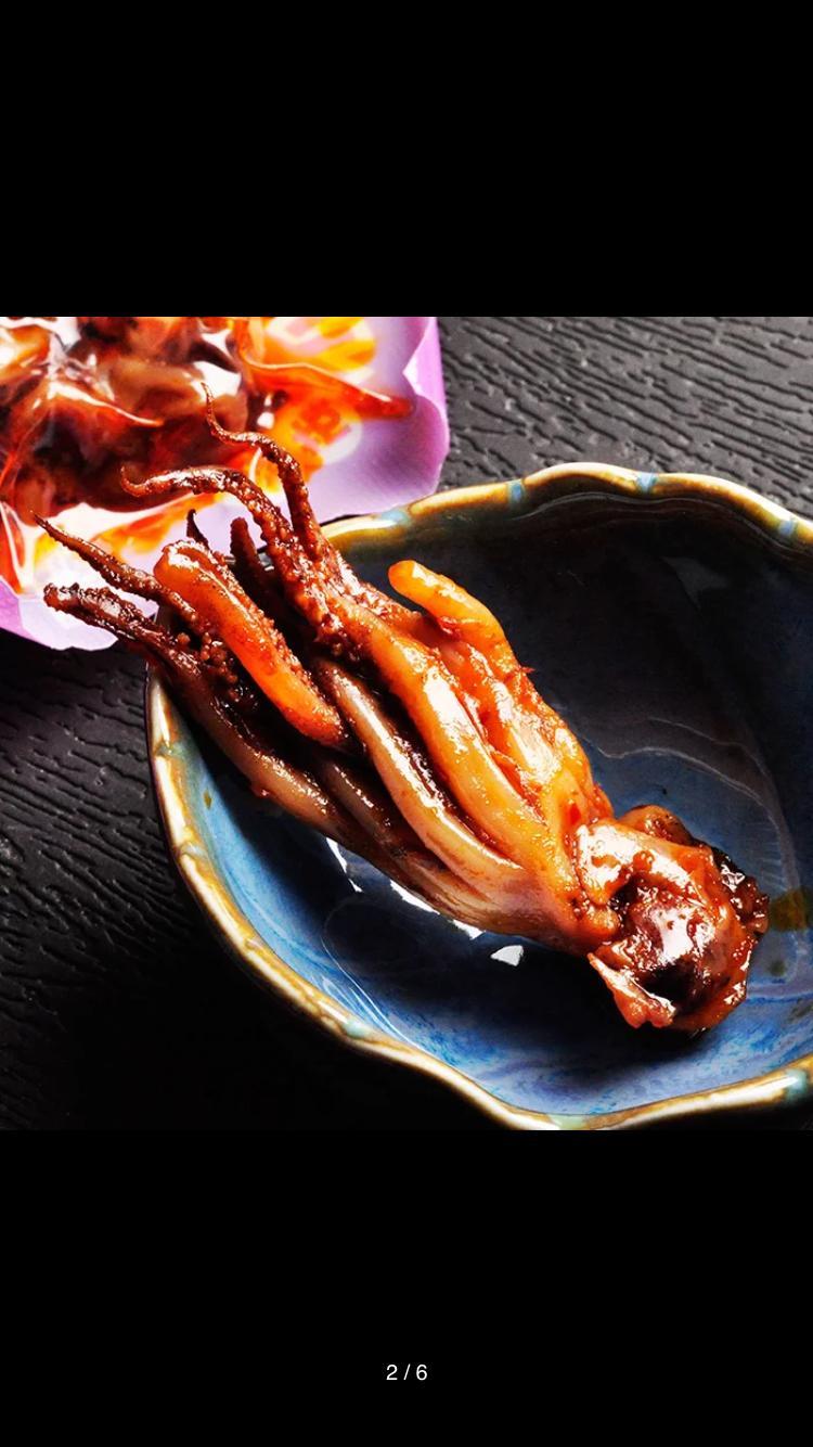 大连海鲜零食特产 东霖乐渔红油香辣铁板鱿鱼头 500克装鱿鱼仔条