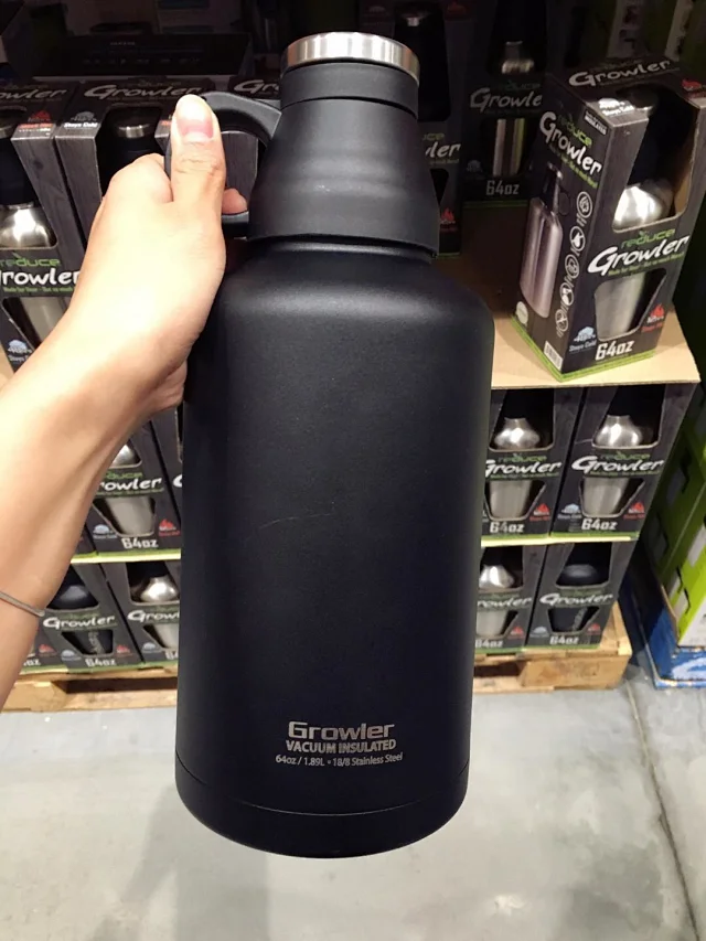 Reduce 64 oz. Stainless Steel Growler