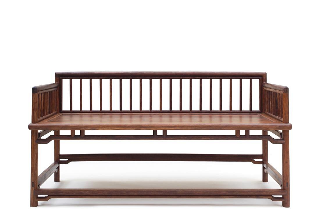 倚阑·直棂长椅(定制,约30天交货)