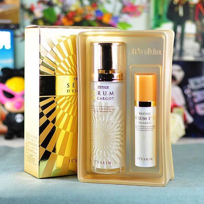 its skin伊思 蜗牛再生修护精华40ml送眼霜15ml