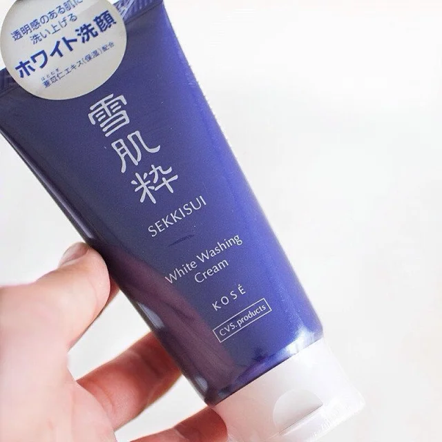 日本雪肌粹sekkisui洗面奶美白淡斑 祛痘 深层洁净80g限量预定款