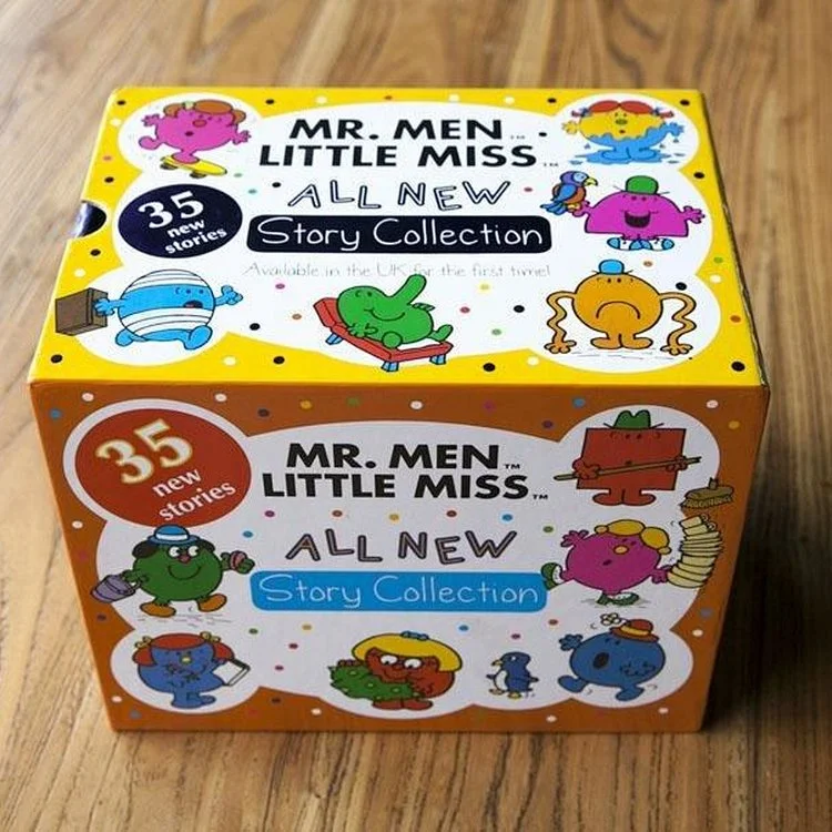 奇先生妙小姐新故事35册原版英文盒装Mr. Men Little Miss All New