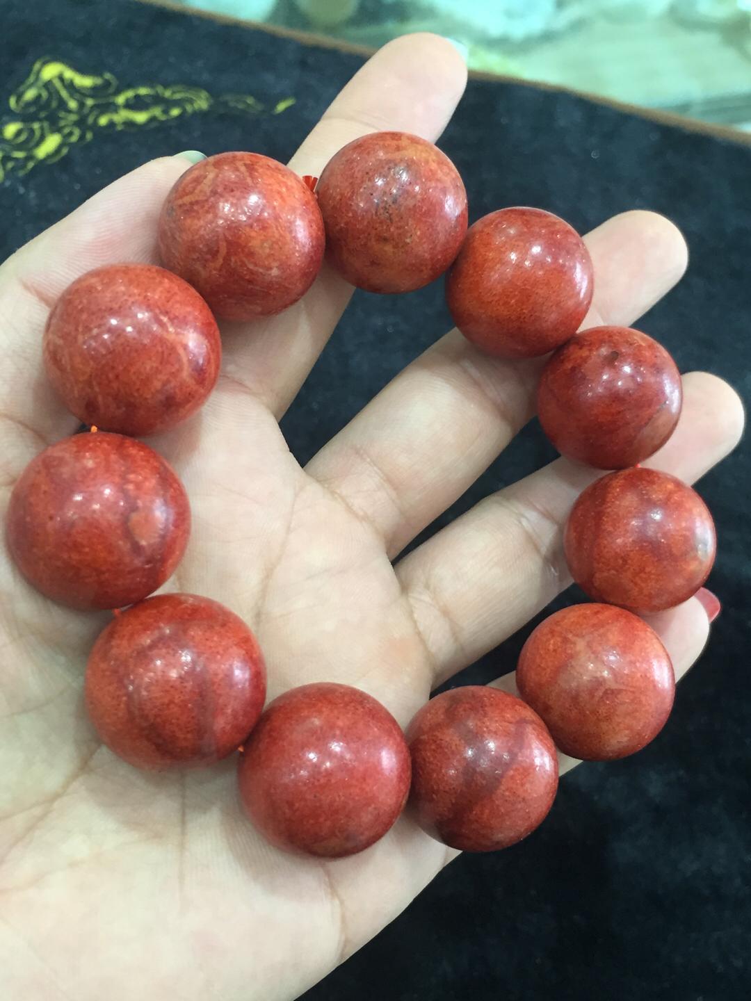 草珊瑚手链2.0cm