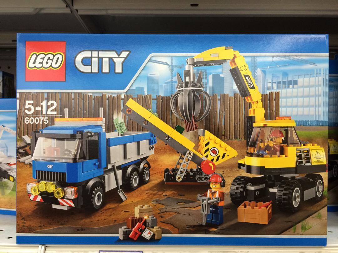 乐高积木 lego 60075 excavatior and truck 名称及型号:60075 excava