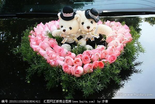 完美心形类婚庆花车~超大气