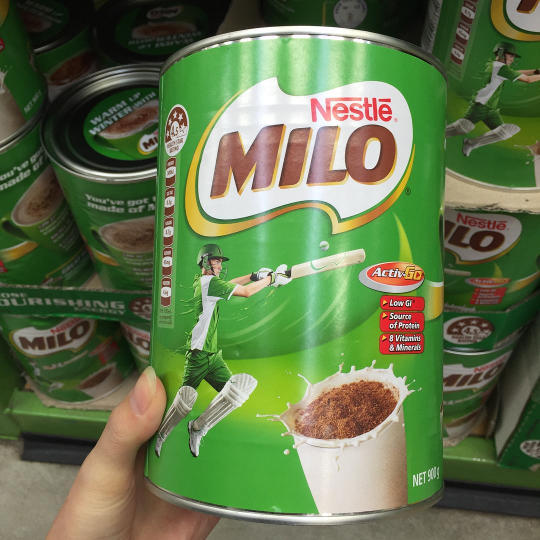 nestle milo 雀巢美禄,新西兰当地优质奶源加纯纯巧克力,补充多种