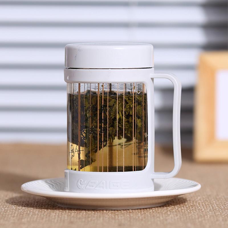 新品升级白鸽情侣杯椰果粒饮料410克个性水杯经典语录包邮