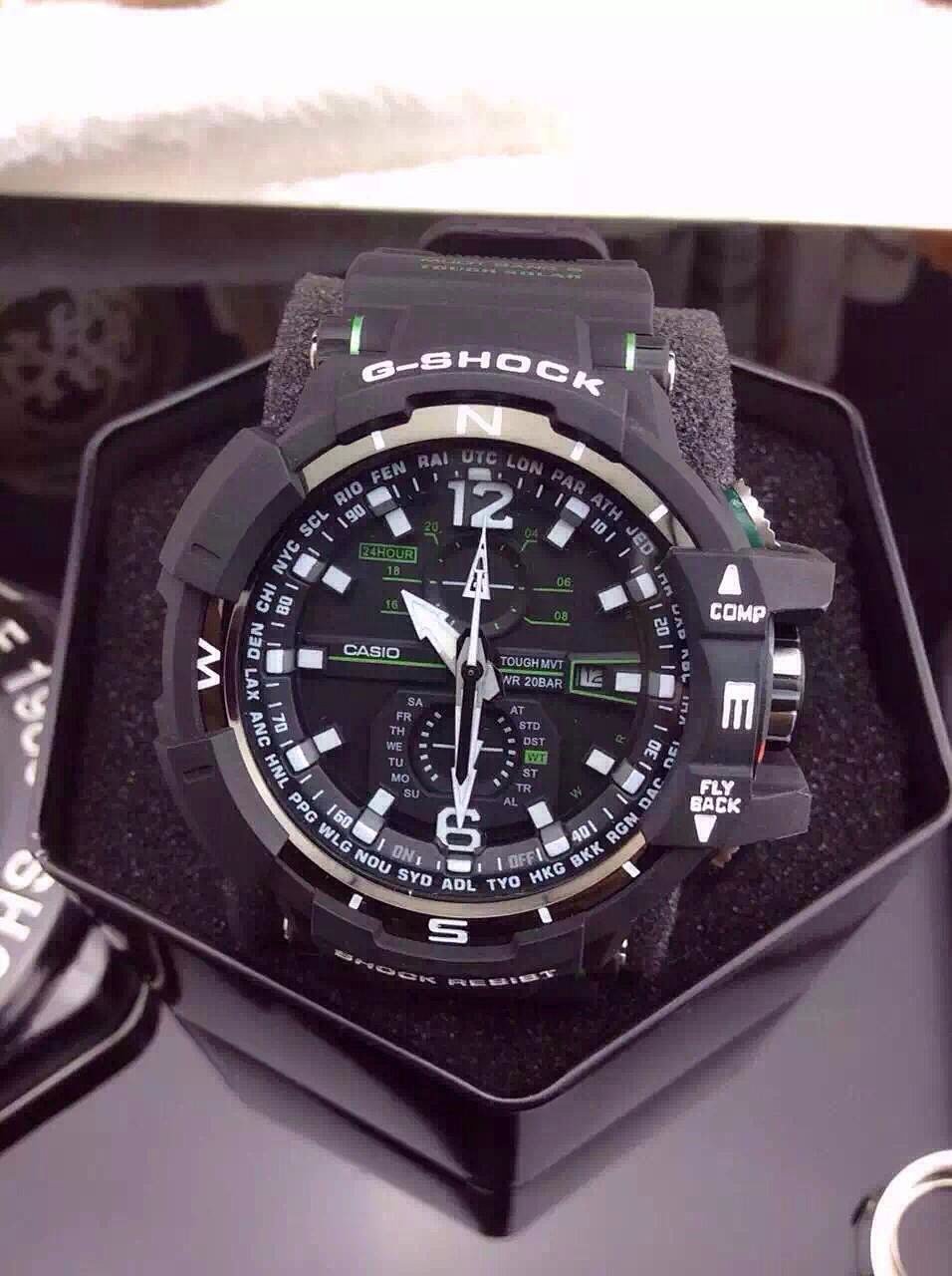 品牌:casio--卡西欧男士腕表(送礼首选)类型:gw-a1100 材料:进口橡胶