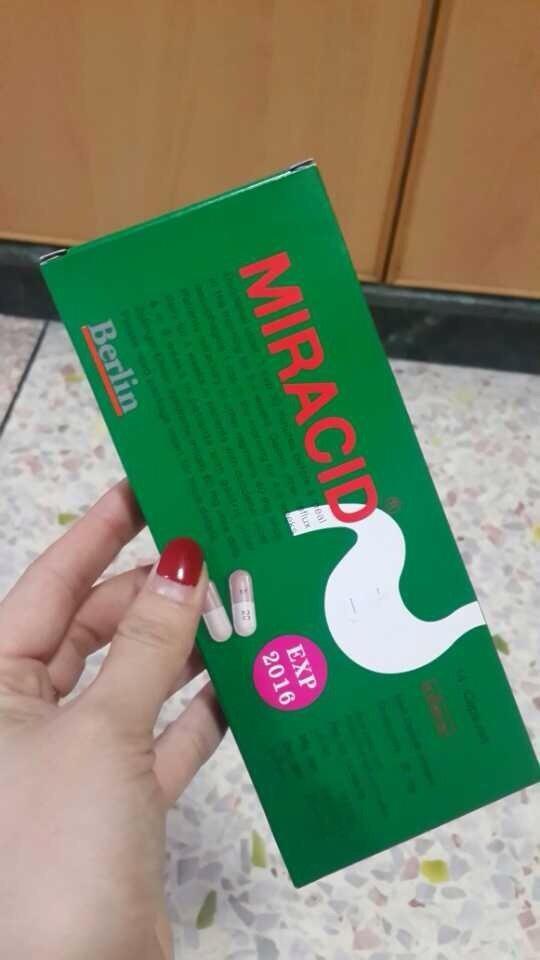 miracid泰国胃药,效果非常给力,不管你胃有多不舒服,一服就见效盒