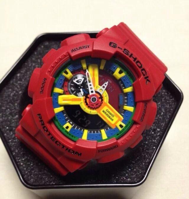 casio卡西歐手錶ga-110fc-1a g-shock系列