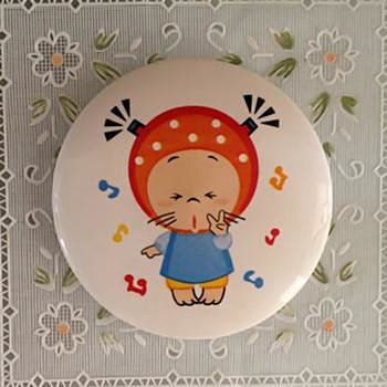 马克杯印花陶瓷杯盖 唐老鸭弹吉他 变色杯杯盖 陶瓷印花杯盖