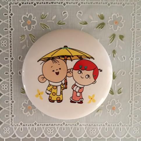 马克杯印花陶瓷杯盖 唐老鸭弹吉他 变色杯杯盖 陶瓷印花杯盖