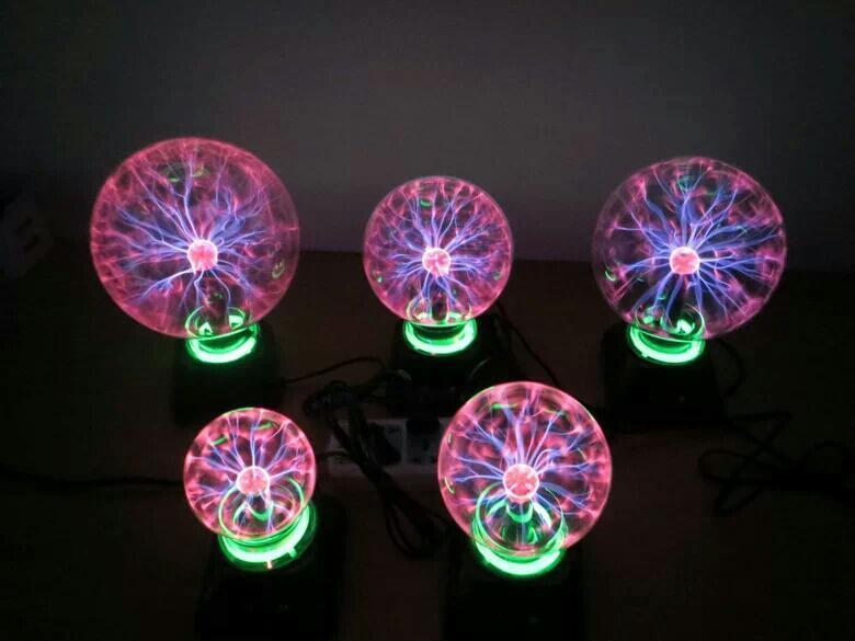 酷炫等离子感应水晶魔球价格:5寸带音乐/60元,6寸带音乐/70元,8寸带