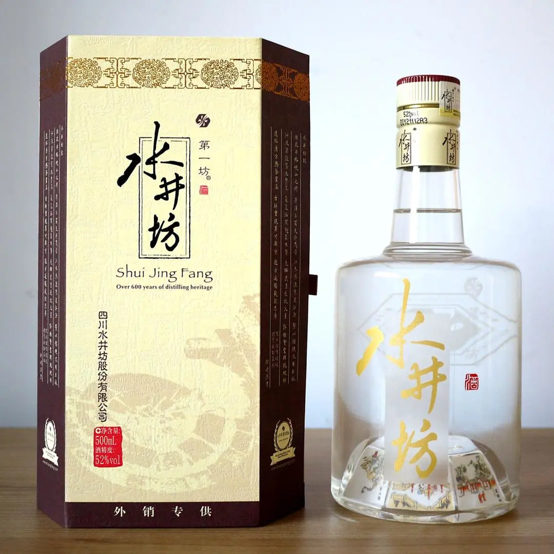 水井坊52度出口产品本品产于2012年，是水井坊公司专供出口的产品，酒质