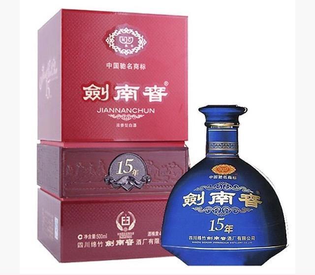 劍南春46度15年 年份酒500ml