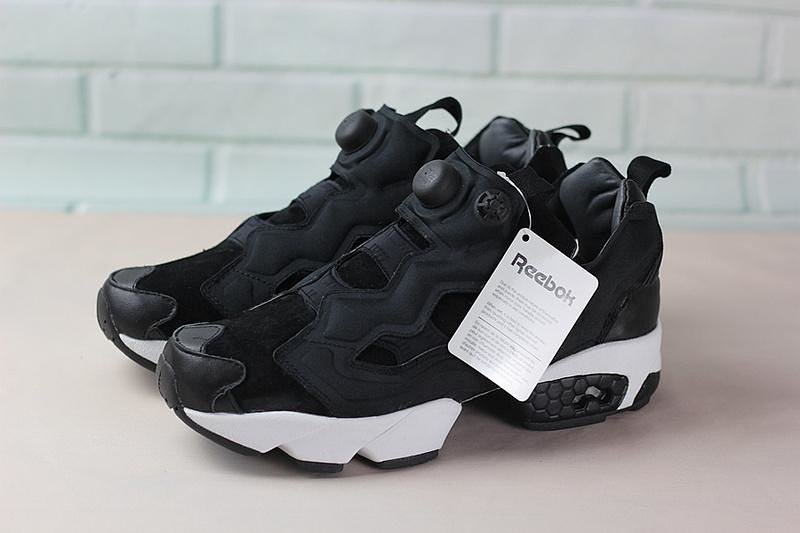 黑猪巴 reebok pump fury m44750 锐步充气鞋真碳纤真蜂巢气垫真打气