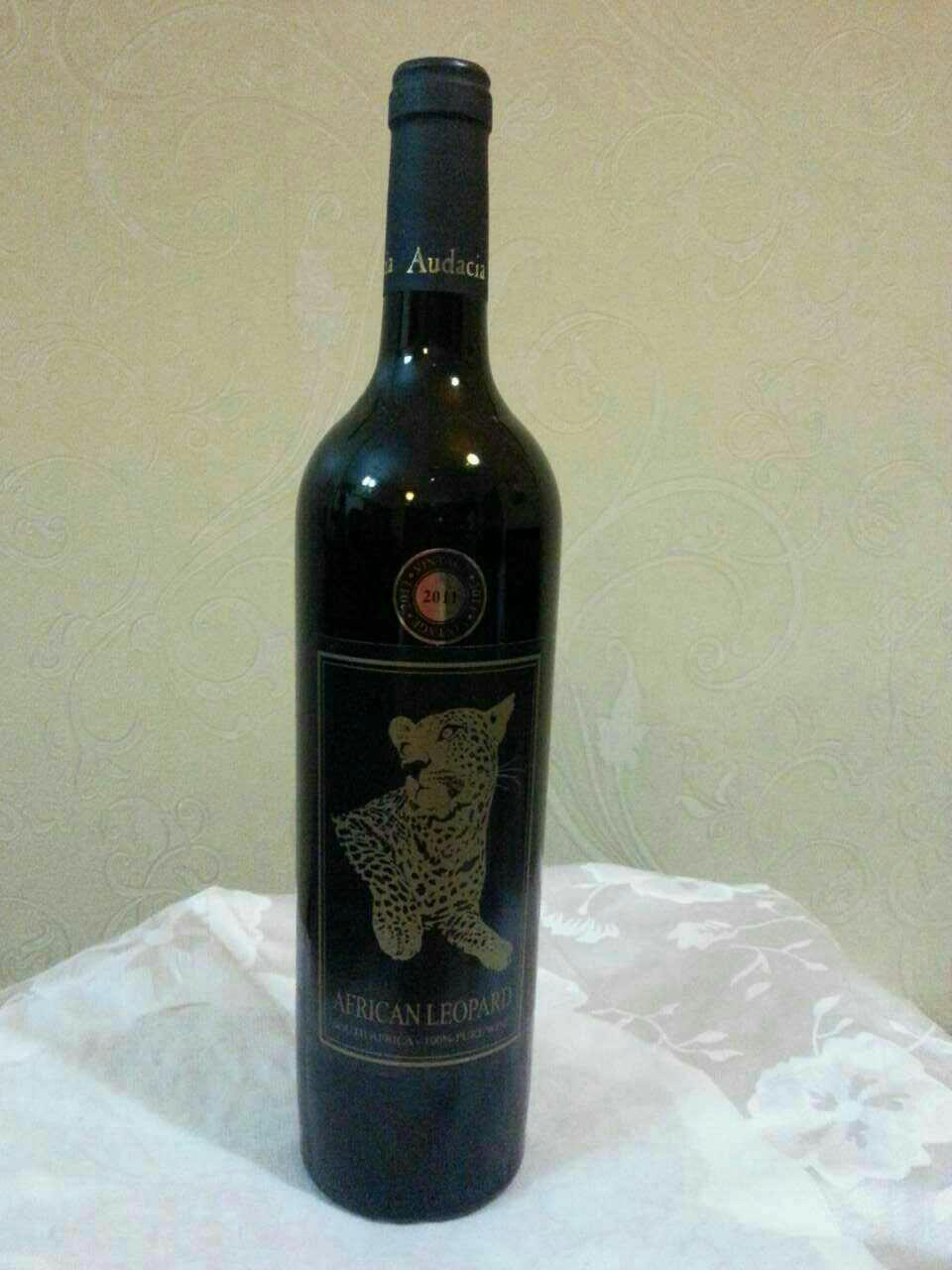 非洲豹混酿干红葡萄酒红酒