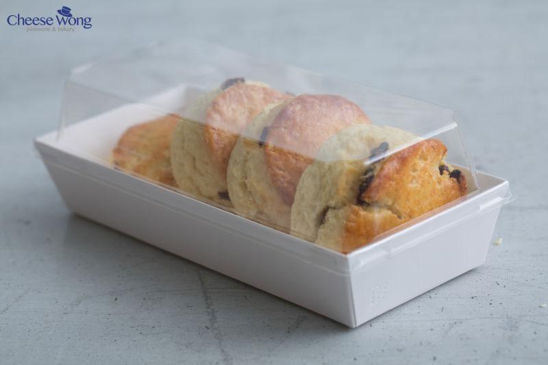 raisin scone 英式司康饼(提子口味)4个/盒