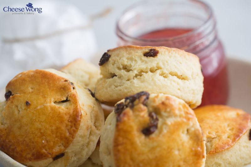 raisin scone 英式司康饼(提子口味)4个/盒