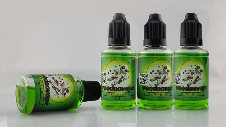 马来西亚进口 巫毒娃娃 复仇小绿人电子烟油 voodoovape 30ml 此款