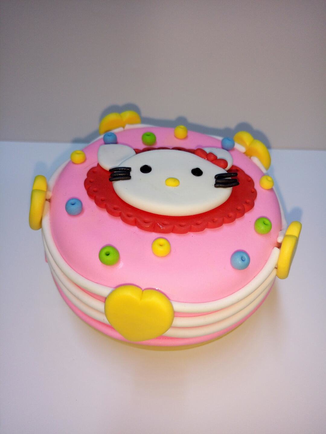 hellokitty黏土手工音乐盒,梦中的婚礼