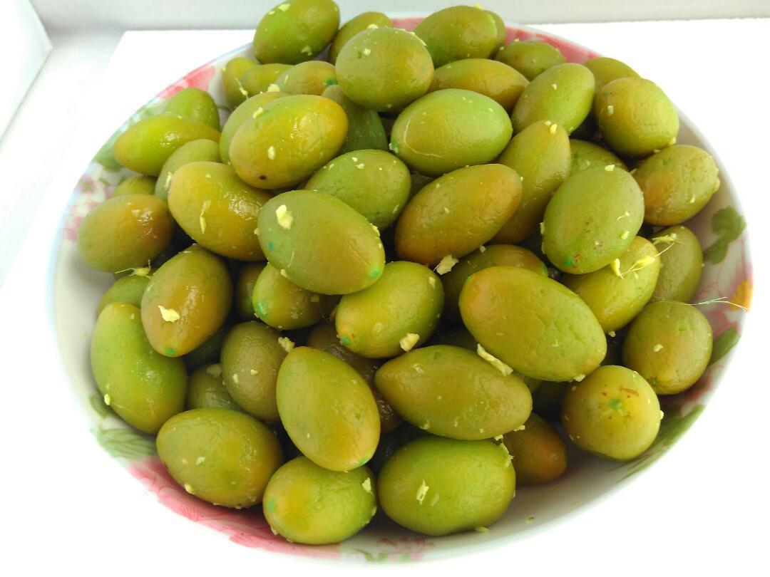 生姜橄榄,外表好看的它吃起来也不错的