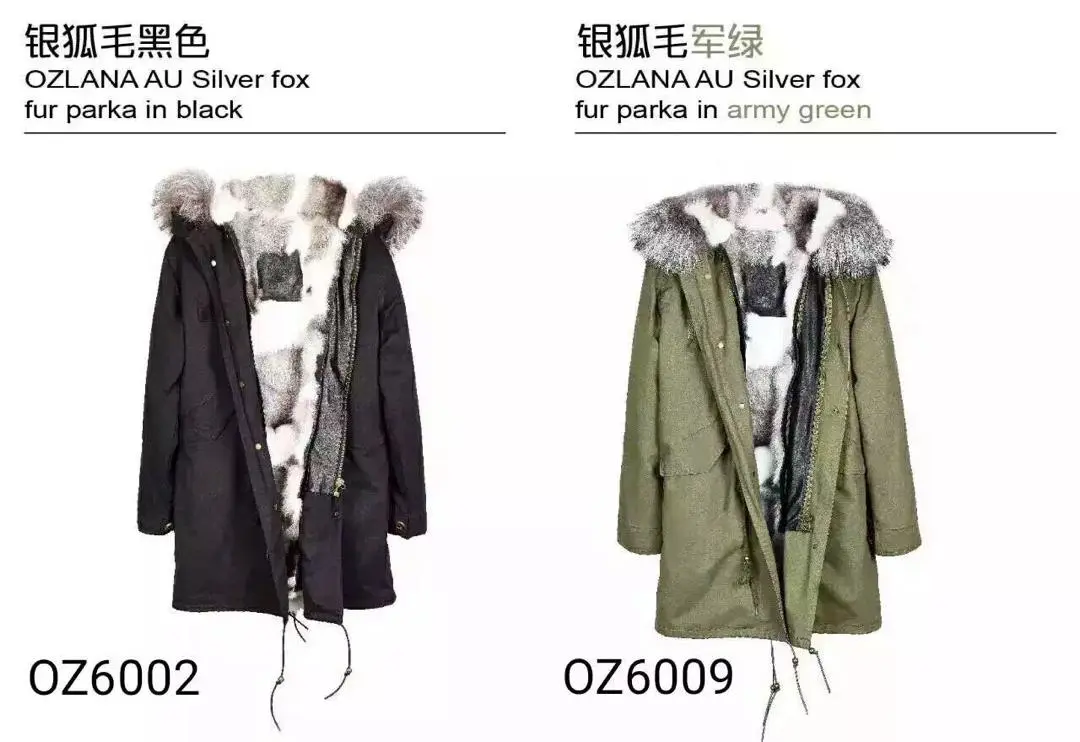 Ozlana shop fur parka