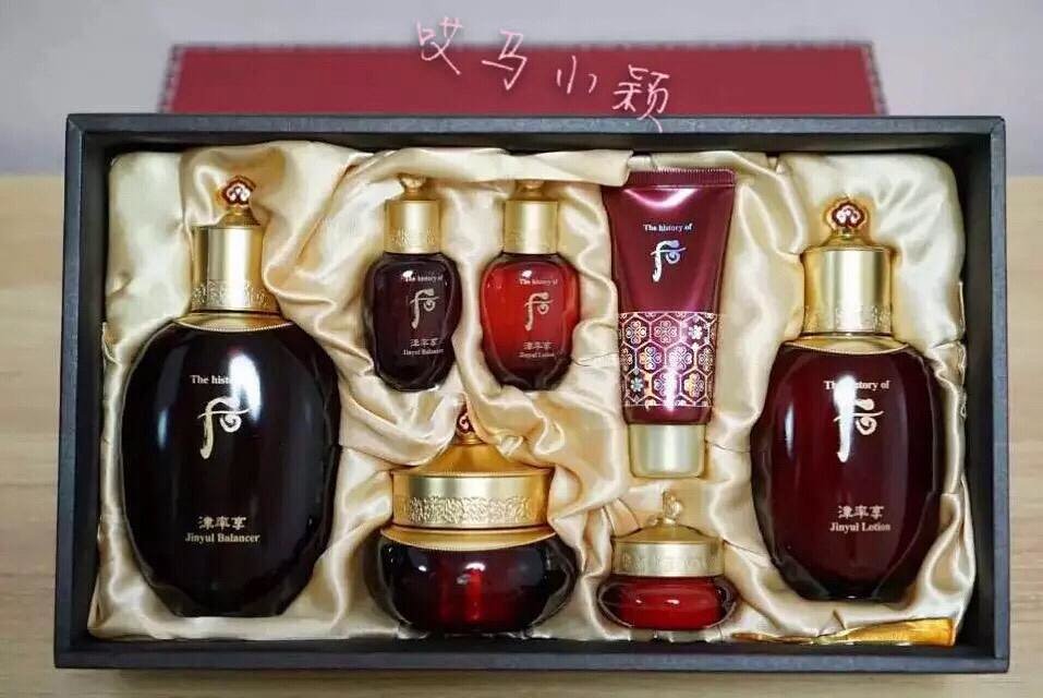 【后whoo津率享水乳霜套盒】lg顶级whoo后津率享贵妇级专享套盒,改善