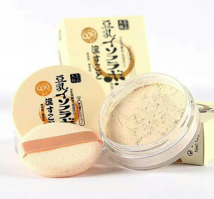 正品灵点lideal豆乳珠光散粉 哑光蜜粉 定妆粉