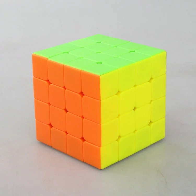 奇艺魔方格无缺四阶魔方比赛魔方儿童益智玩具专业四阶彩色