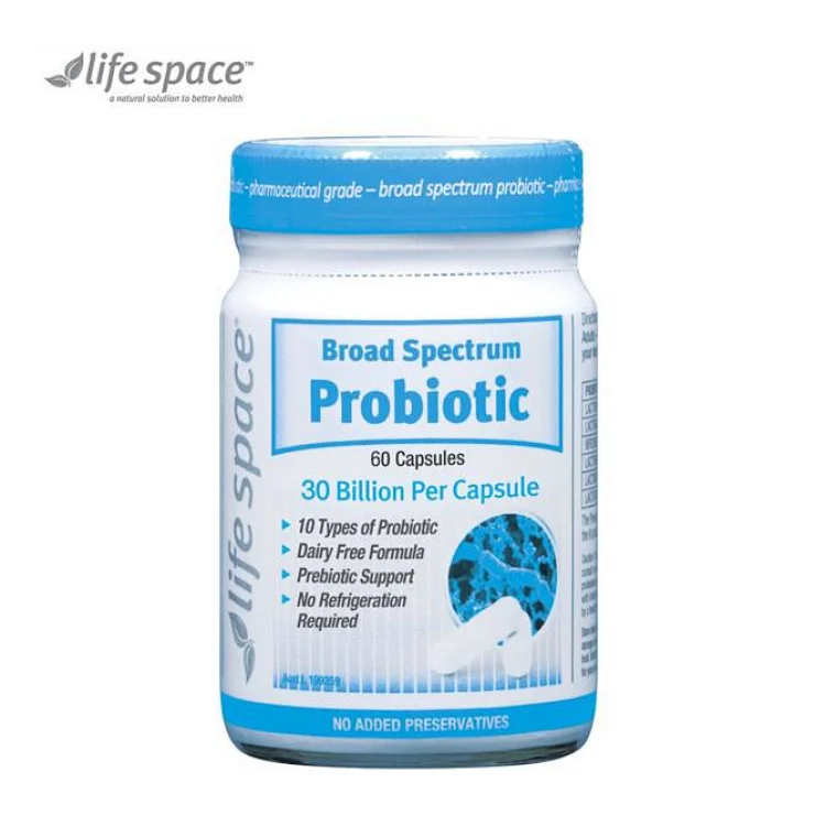 Life Space 300亿活菌成人专用调节肠道益生菌60粒英文名称life Space Broad Spec Life Space 300亿活菌成人专用调节肠道益生菌60粒英文名称life Space Broad Spec