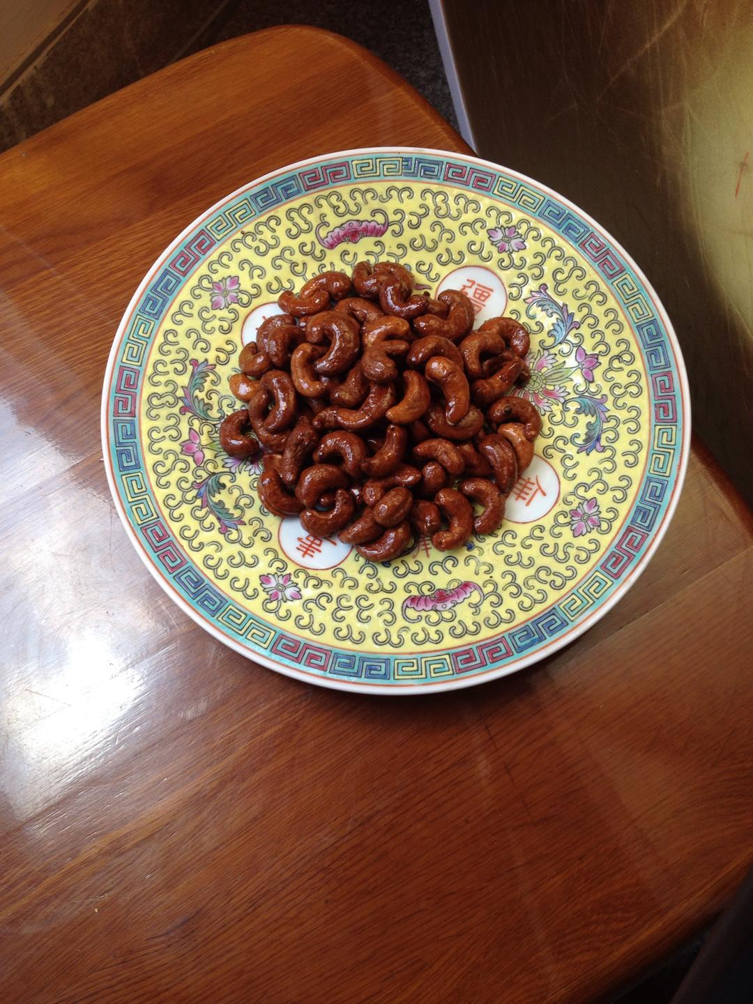 果仁张琥珀腰果仁120g