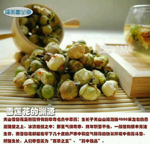 雪莲花茶 野生山茶花 雪梅花 50g 补血调经补肾祛油