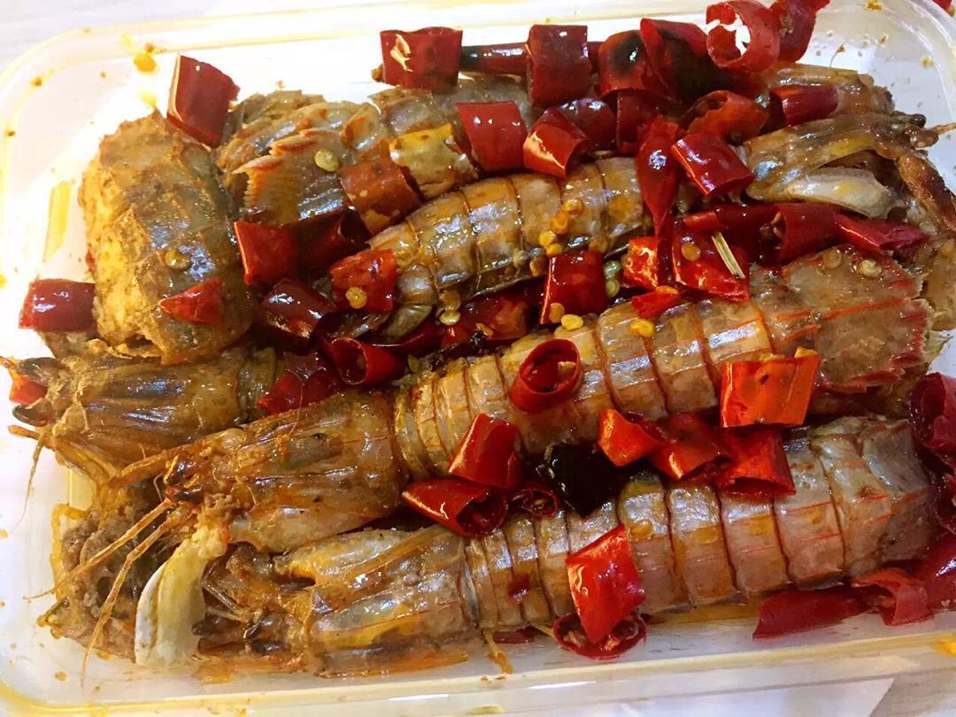 【乐乐私厨】秘制香辣皮皮虾(富贵虾,懒尿虾) 200克一份