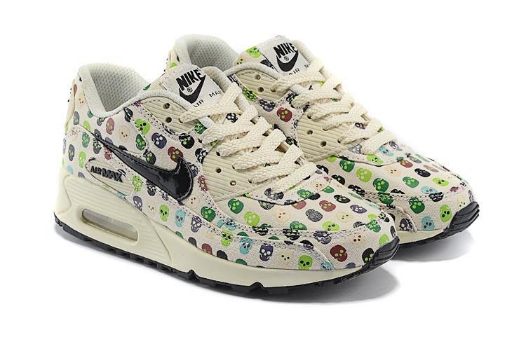耐克nike 韩版 max90花卉系列 气垫鞋内增高鞋 限量版 女款