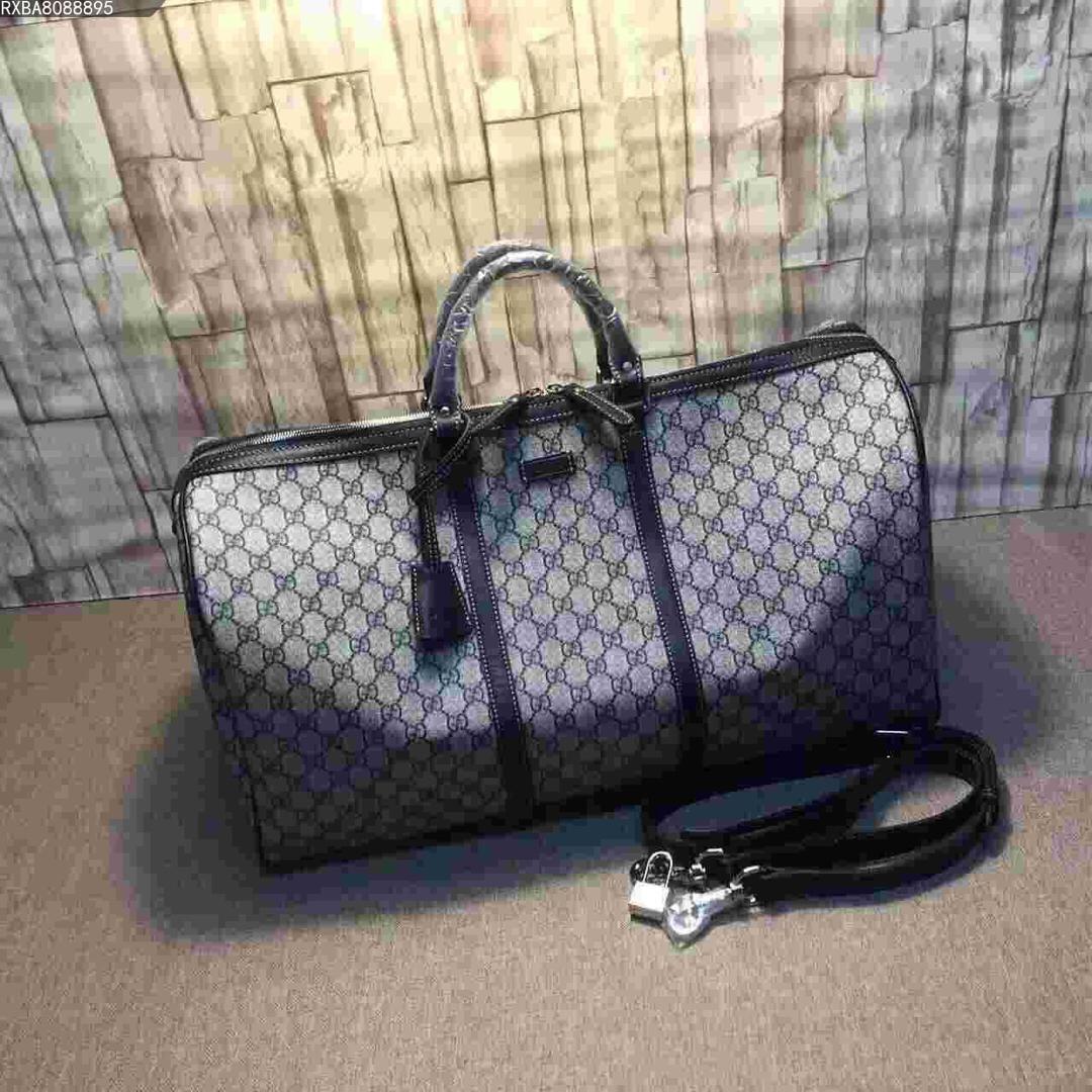 BA8088A180096116 GUCCI New Collection Boutique Quality, Real Photos! Travel Bag 👻👻👻 Style No. 206500 Brown Leather, Dimensions: W51 × H29 × D24cm [10]