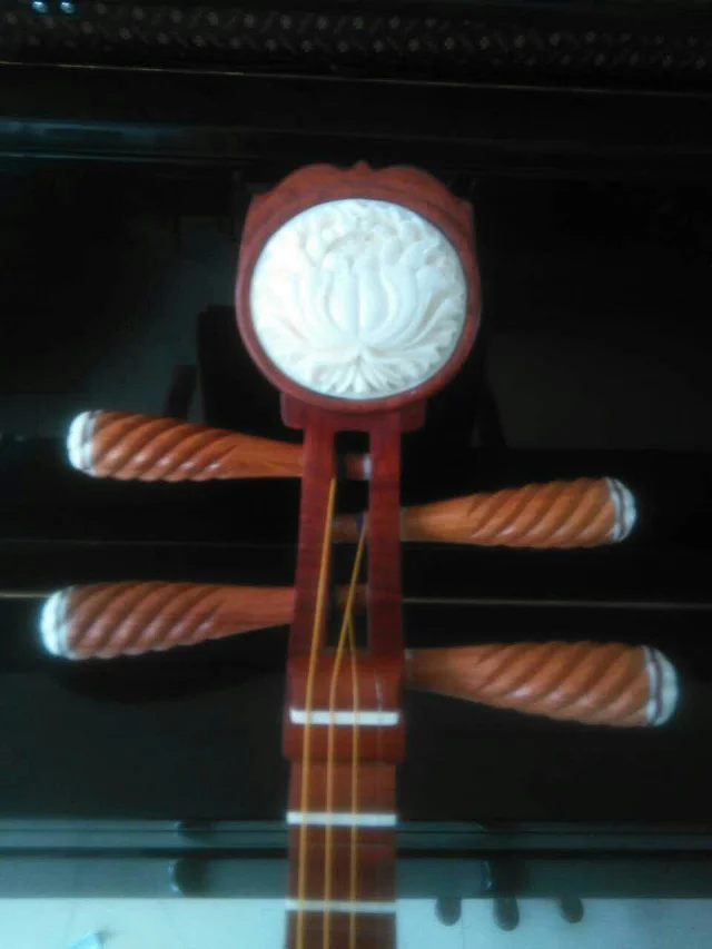 满瑞兴乐器行儿童中号琵琶非洲红木上漆