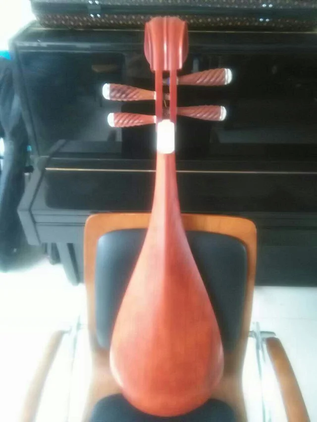 满瑞兴乐器行儿童中号琵琶非洲红木上漆