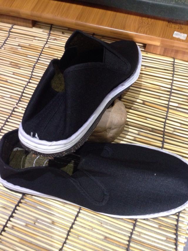 老北京手工胶底布鞋养神修身