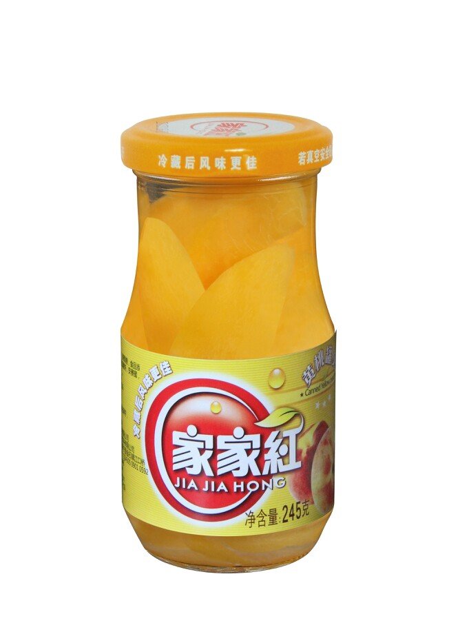 湖南家家红黄桃(梨块)罐头