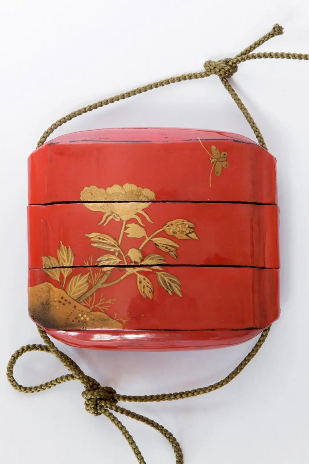 三段式漆器印笼十八世纪末日本江户时代(1603 – 1868)出品印笼是日本江 