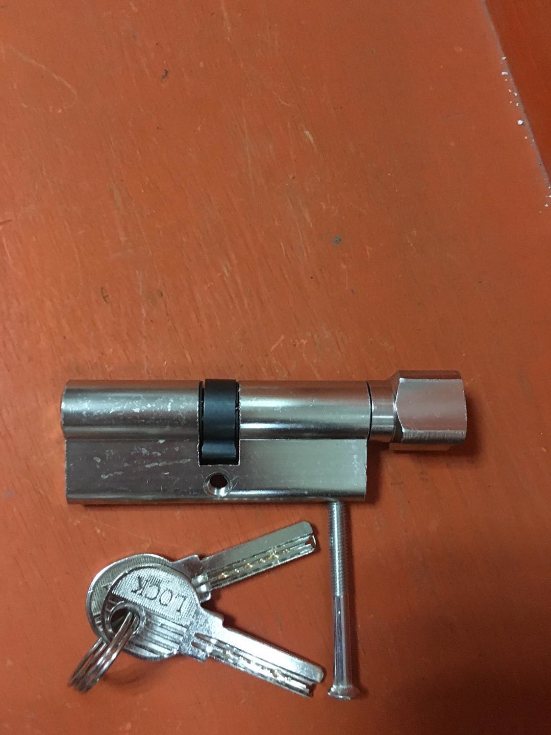 小70 铝梅花锁芯 适用小50双舌锁