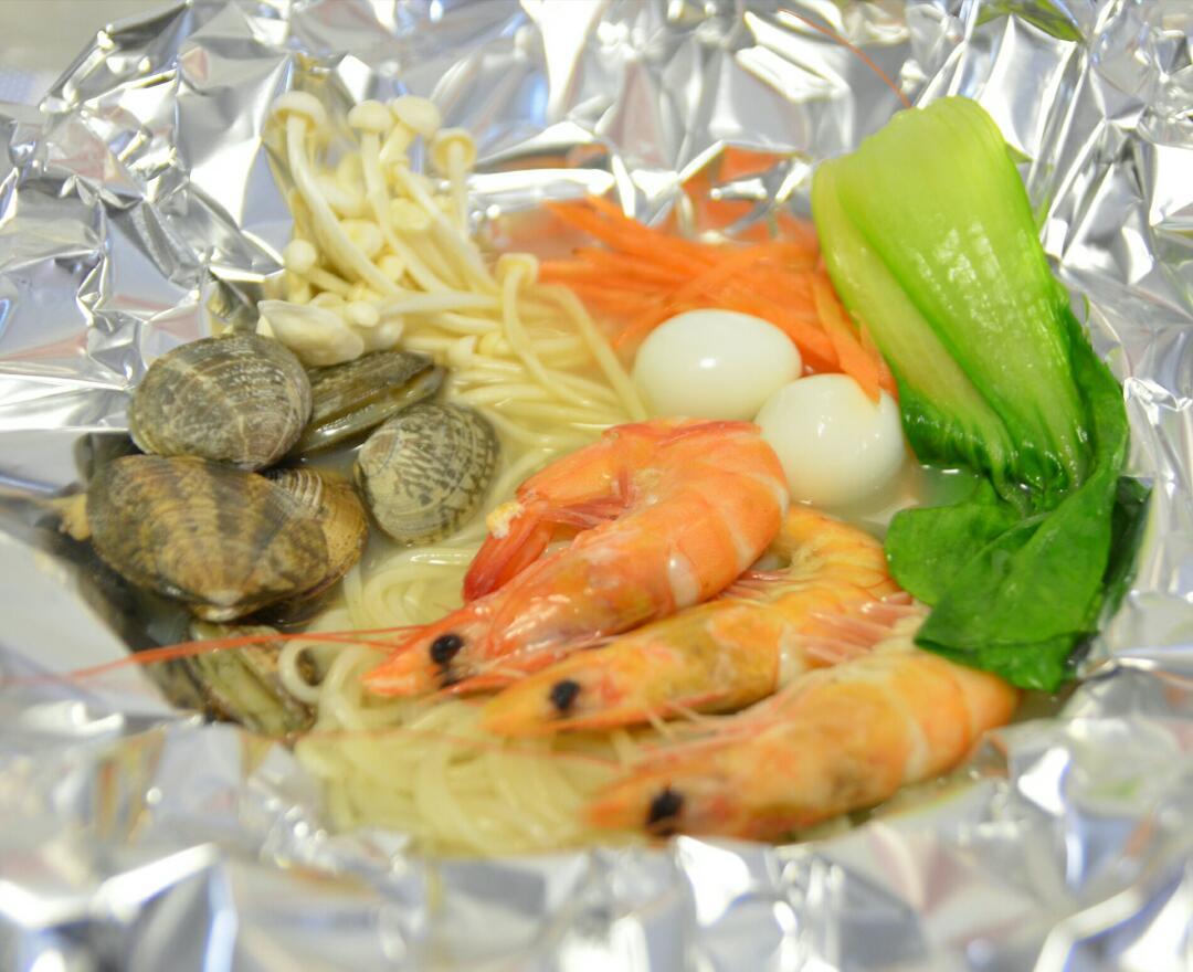 开心花甲,鲜虾粉