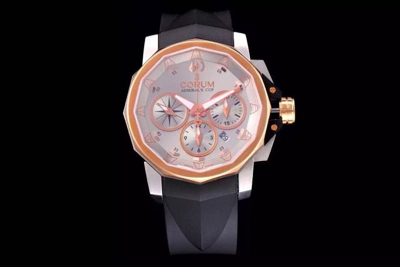 Corum Admiral's Cup Challenge 44 Black & Gold 753.691.83 ASIA7753