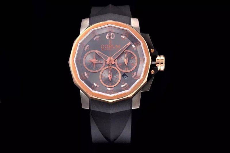 Corum Admiral's Cup Challenge 44 Black & Gold 753.691.83 ASIA7753