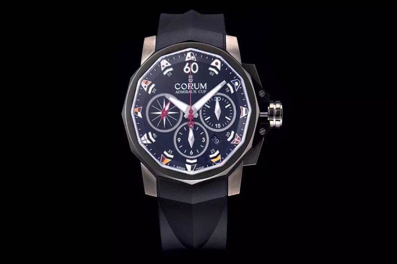 Corum Admiral's Cup Challenge 44 Black & Gold 753.691.83 ASIA7753
