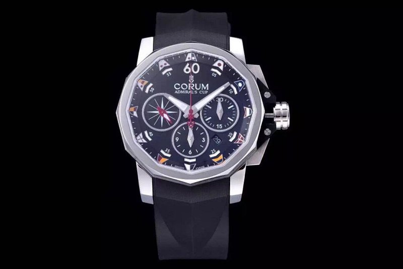 Corum Admiral's Cup Challenge 44 Black & Gold 753.691.83 ASIA7753