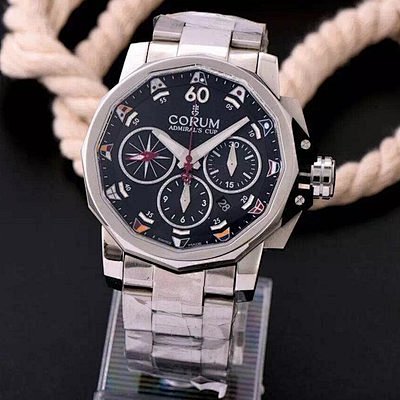 Corum Admiral's Cup Challenge 44 Black & Gold 753.691.83 ASIA7753